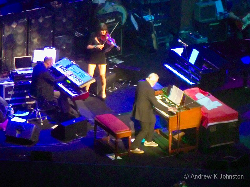 0711_S95_0354_v2.jpg - The late Jon Lord and the very talented Anna Phoebe performing a spine-chilling version of Sarabande at Superjam in the Albert Hall, July 2012