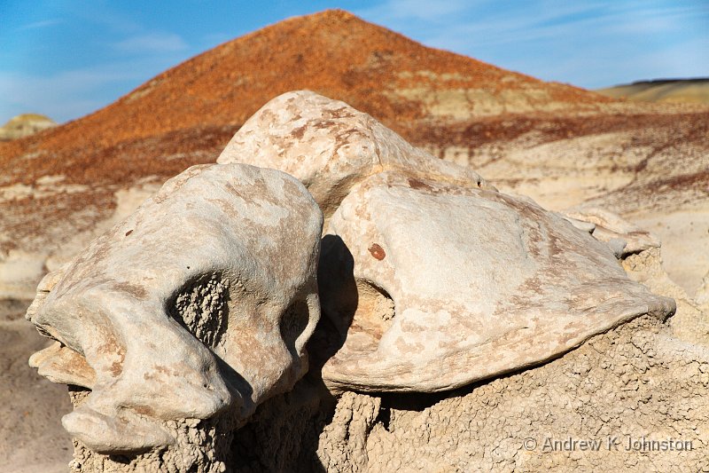 1012_7D_1563.jpg - "Dinosaur Skull" - rock formation in the Bisti Badlands