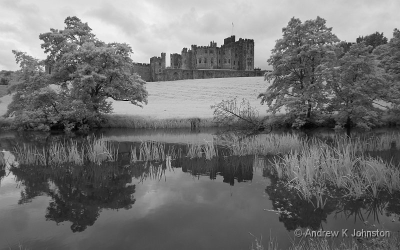 170705_GX7IR_9990370.jpg - Alnwick Castle Reflections in the Infrared